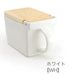 Mino Ware Ceramic Salt Box | Zero Japan