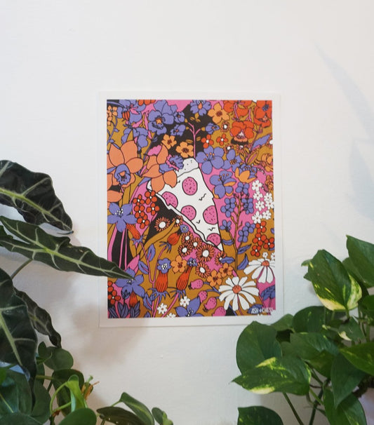 Floral Pizza | Ash + Chess (VA)