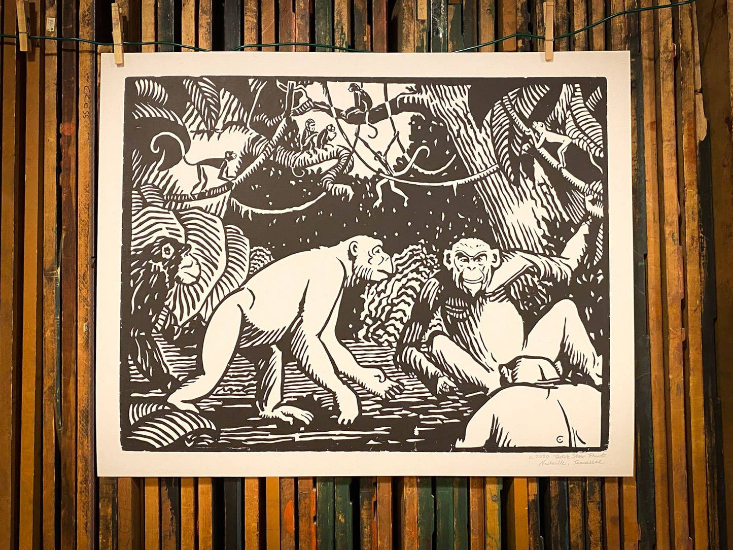 Chimpanzee | Hatch Show Print (TN)