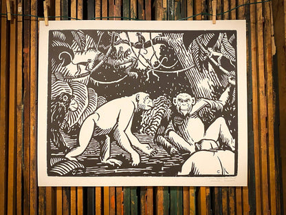 Chimpanzee | Hatch Show Print (TN)