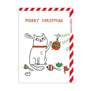 Oops Cat Merry Christmas | Gemma Correll (UK)