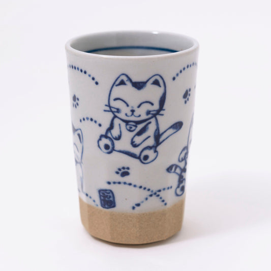 Ceramic Fortune Cat Teacup (Japan)