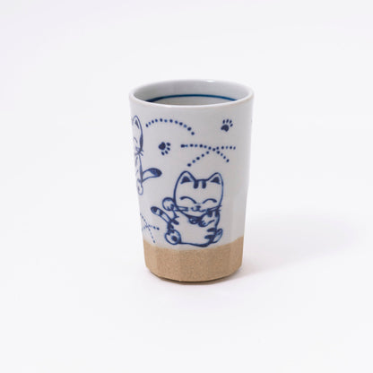 Ceramic Fortune Cat Teacup (Japan)