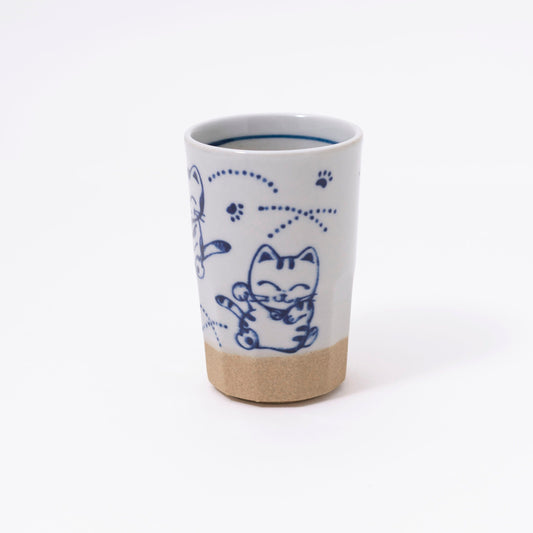 Ceramic Fortune Cat Teacup (Japan)