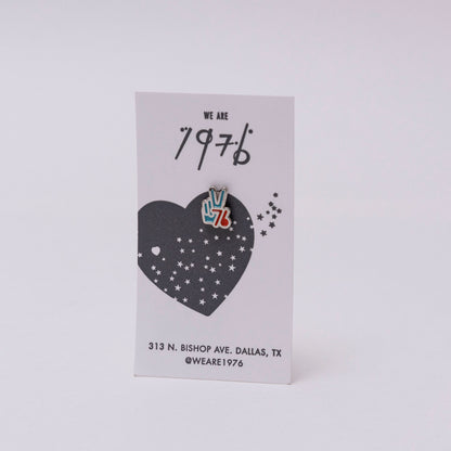 We Are 1976 Logo Enamel Pin
