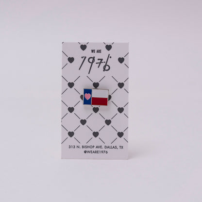 Heart of Texas Enamel Pin