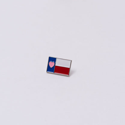 Heart of Texas Enamel Pin