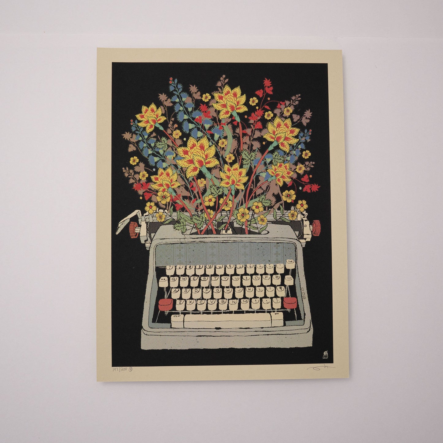 Floral Typewriter | Methane Studios (GA)