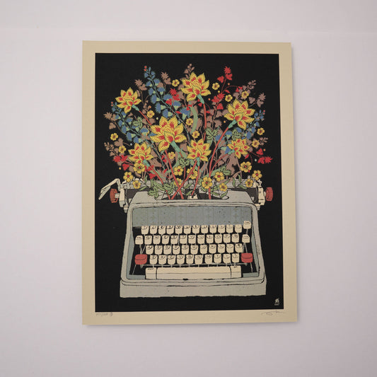 Floral Typewriter | Methane Studios (GA)