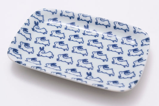 Ceramic Rabbit Plate