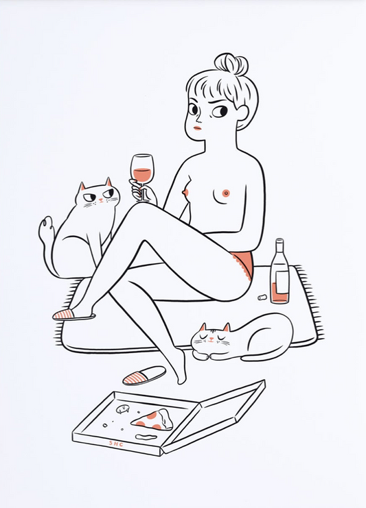 Night In Art Print | Julia Bereciartu
