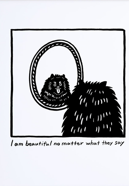Daily Affirmation Art Print | Satoshi Kurosaki