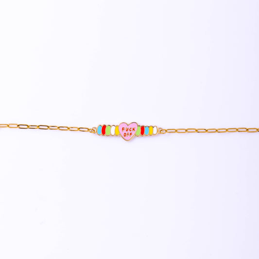 F Off Bracelet | Yellow Owl Workshop (CA)