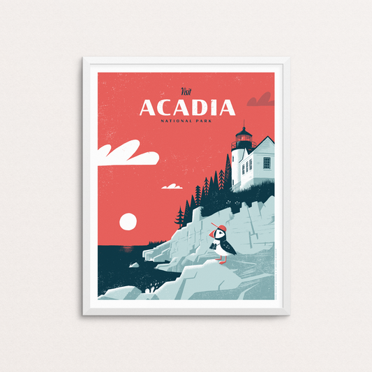Acadia National Park Art Print | Factory 43 (WA)
