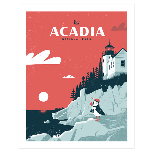 Acadia National Park Art Print | Factory 43 (WA)
