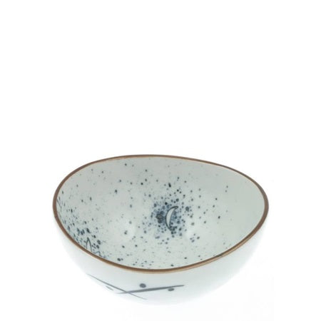 Rabbit & Moon Ellipse Bowl