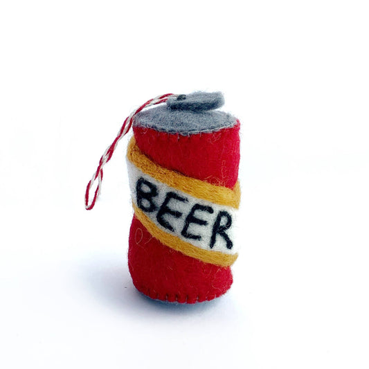 Beer Wool Felt Ornament