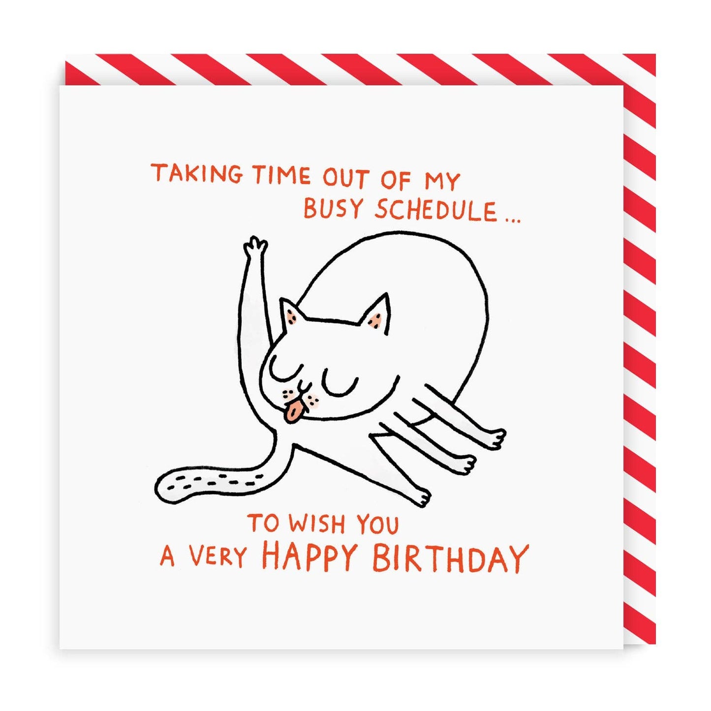 Busy Schedule BirthdayCard | Gemma Correll (UK)