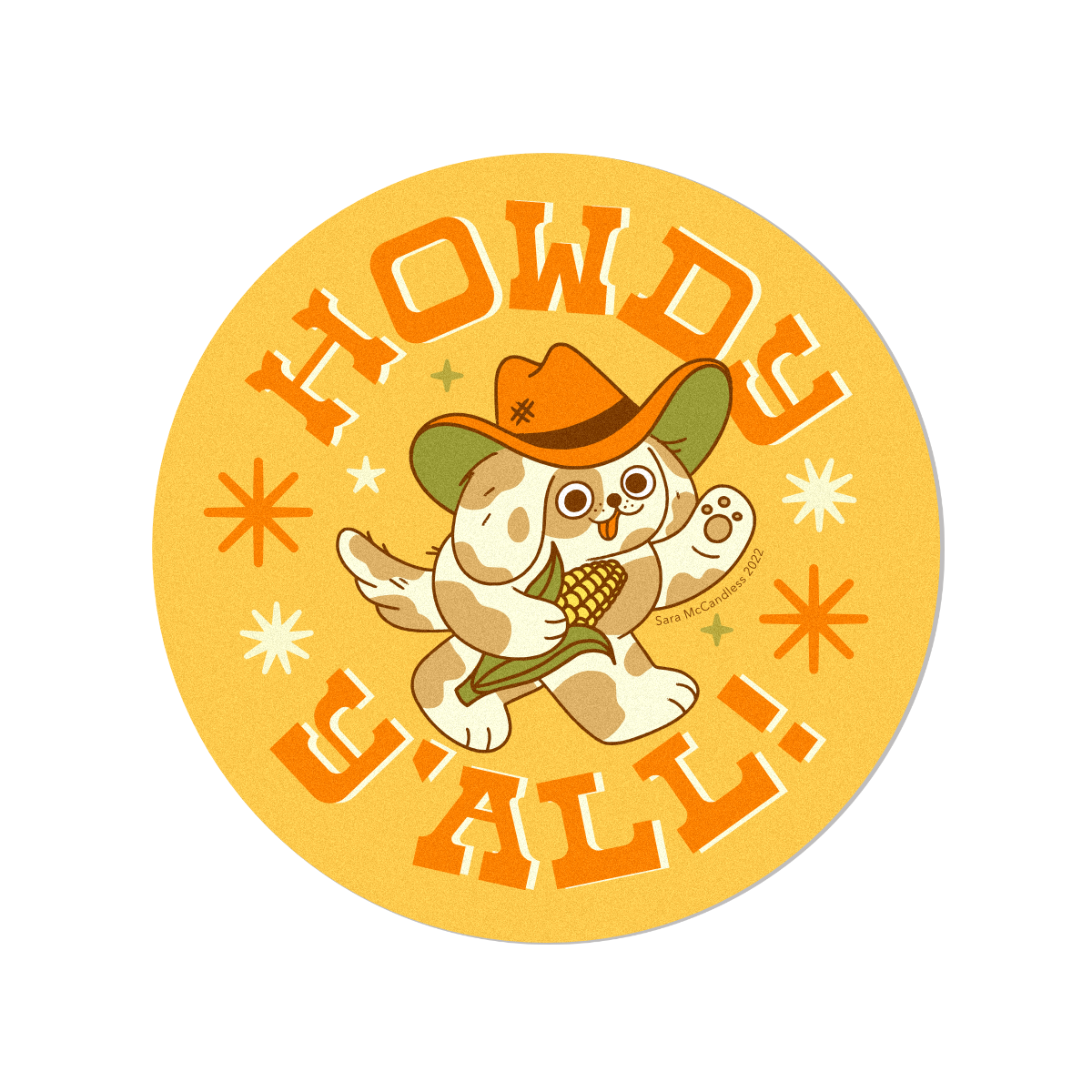 Howdy Y'all Glittery | Sara McCandless (TN)