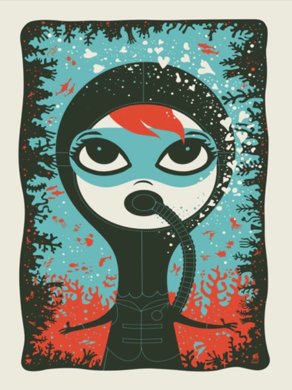 Scuba Girl by Methane Studios (GA) | 18x24