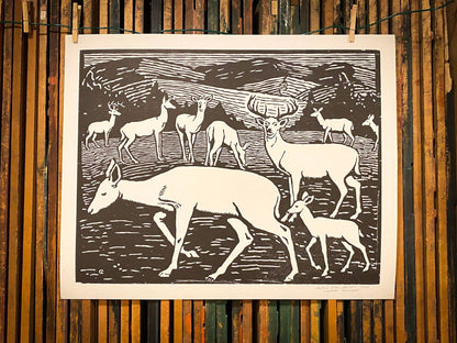 Deer | Hatch Show Print (TN)