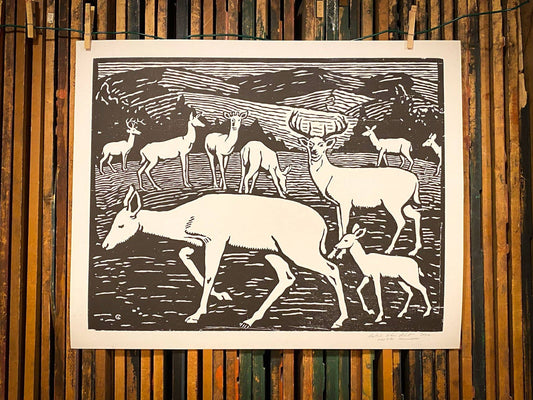 Deer | Hatch Show Print (TN)