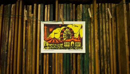 Ferris Wheel Window Card | Hatch Show Print (TN)