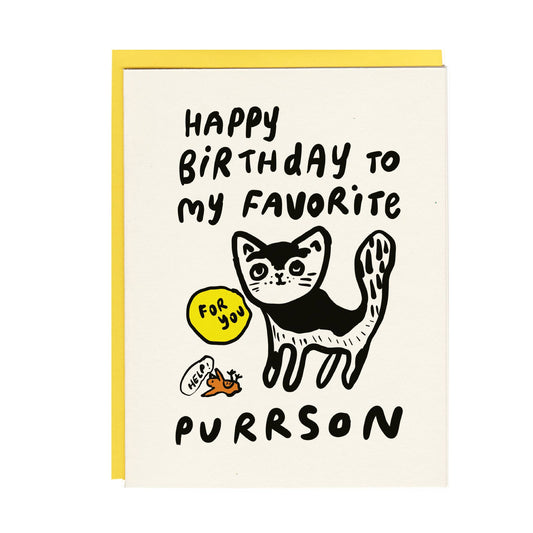 Happy Birthday to my Favorite Purrson | I Must Draw (CA)