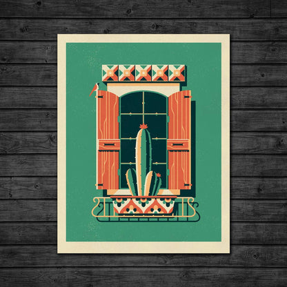 Ventana Series Screenprint | Oaxaca | DKNG Studios (CA)