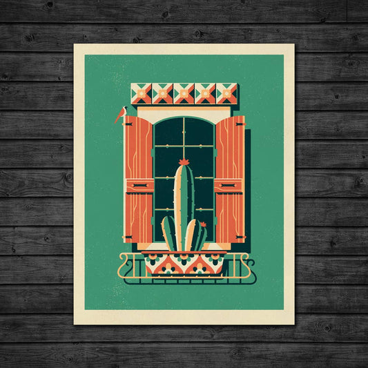 Ventana Series Screenprint | Oaxaca | DKNG Studios (CA)