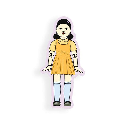 Red Light, Green Light Game Doll by Party Mountain Paper Co. (Canada)