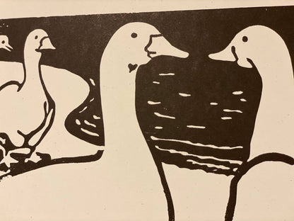 Barnyard Geese | Hatch Show Print (TN)
