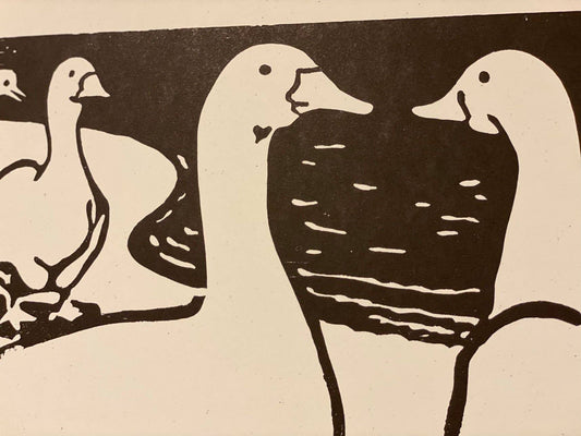 Barnyard Geese | Hatch Show Print (TN)