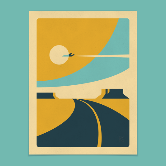 Horizons Series Screenprint | Desert | DKNG Studios (CA)