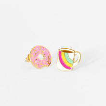 Load image into Gallery viewer, Coffee and Donuts Earrings  | Yellow Owl Workshop (CA)
