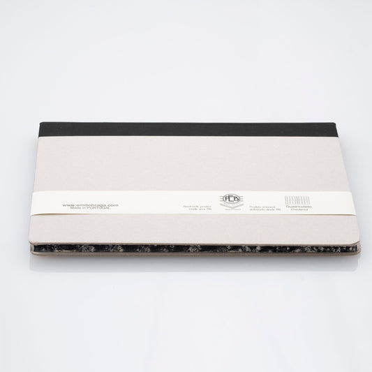 Emilio Braga Hardbound Notebook with Grid Pages