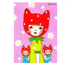 Ohanami Cats Postcard | Naoshi (CA)