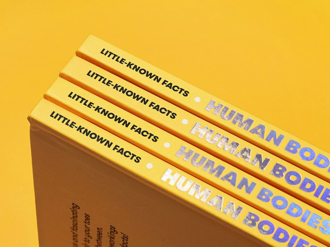 Little Known Facts : Human Bodies by Diarmuid O Cathain