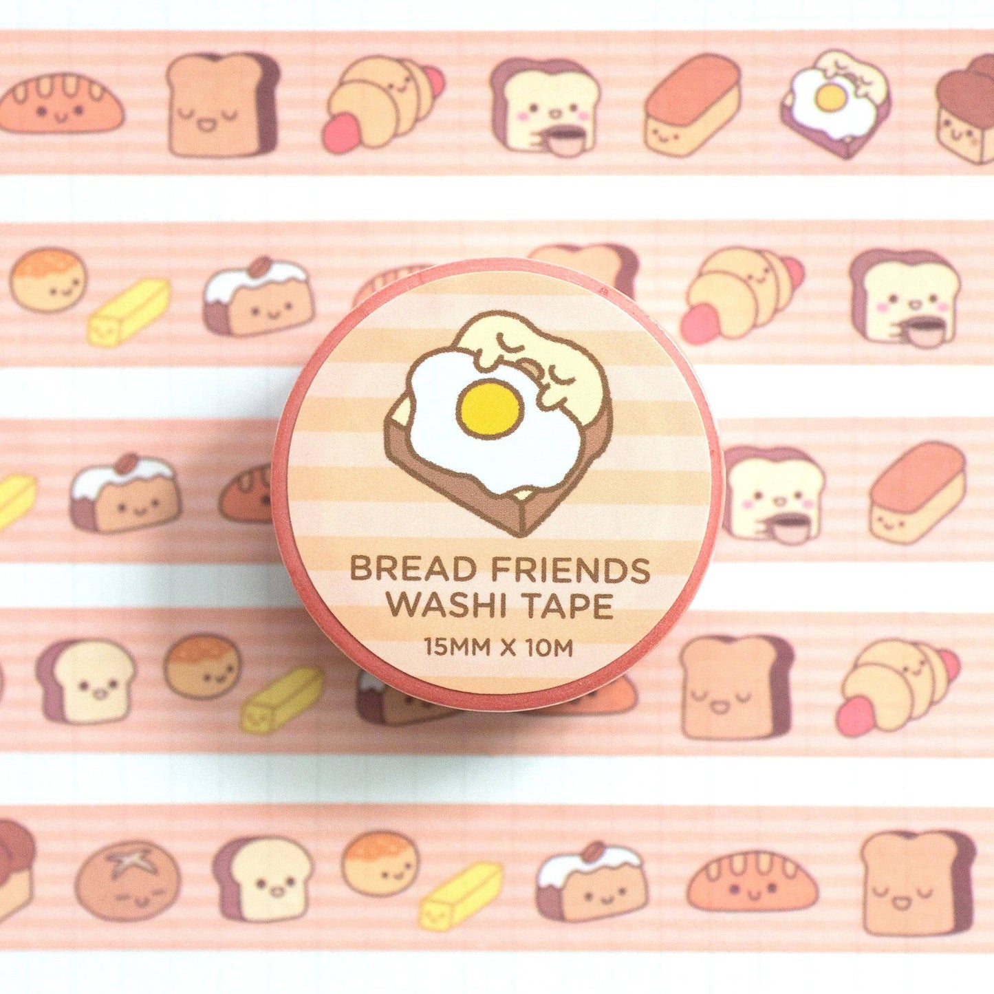Bread Friends Washi Tape | Robot Dance Battle (CA)