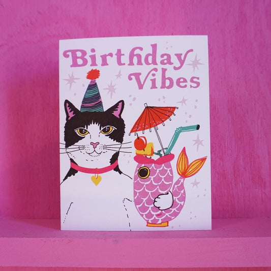 Birthday Vibe Card | Ash + Chess (VA)