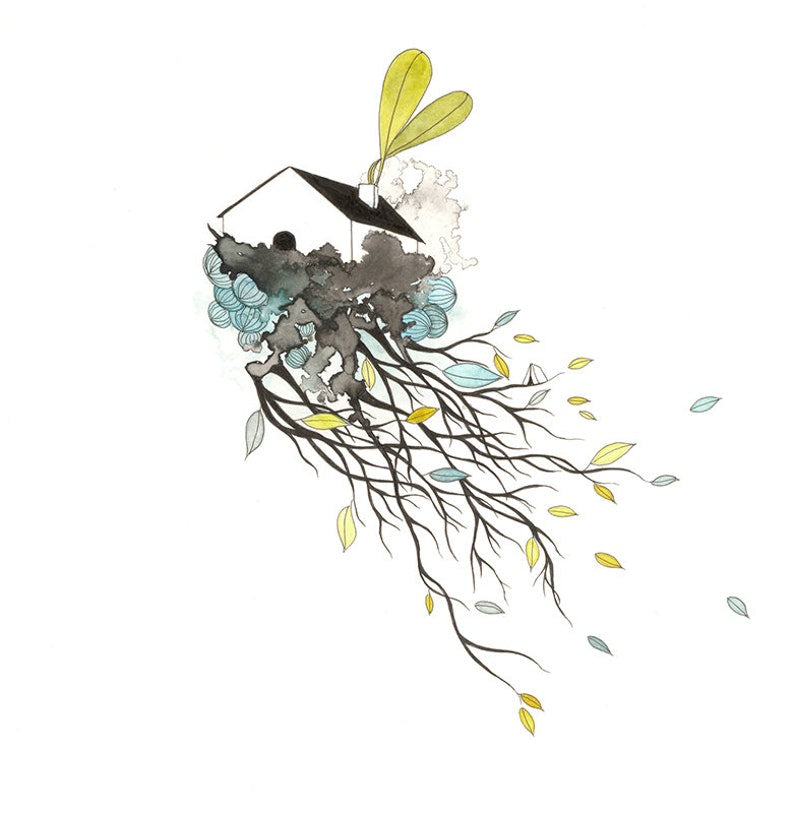Pulling Up Roots | Melissa Moss (NC) | 8.5x11