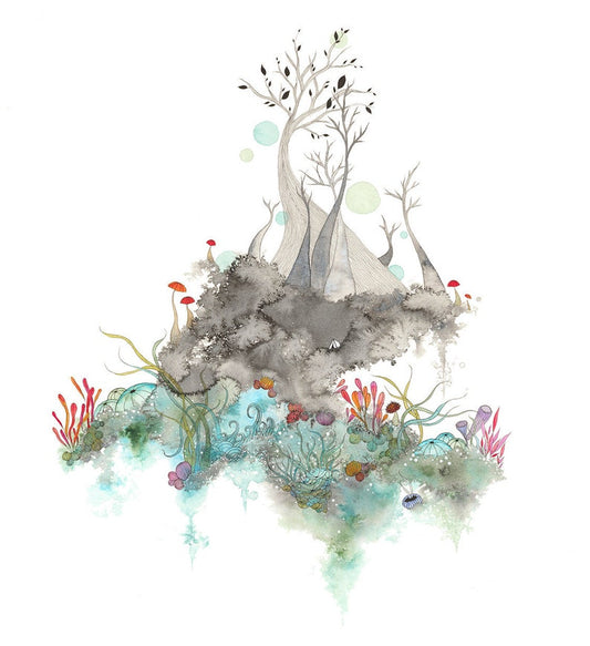 Daydreaming | Melissa Moss (NC) | 8.5x11