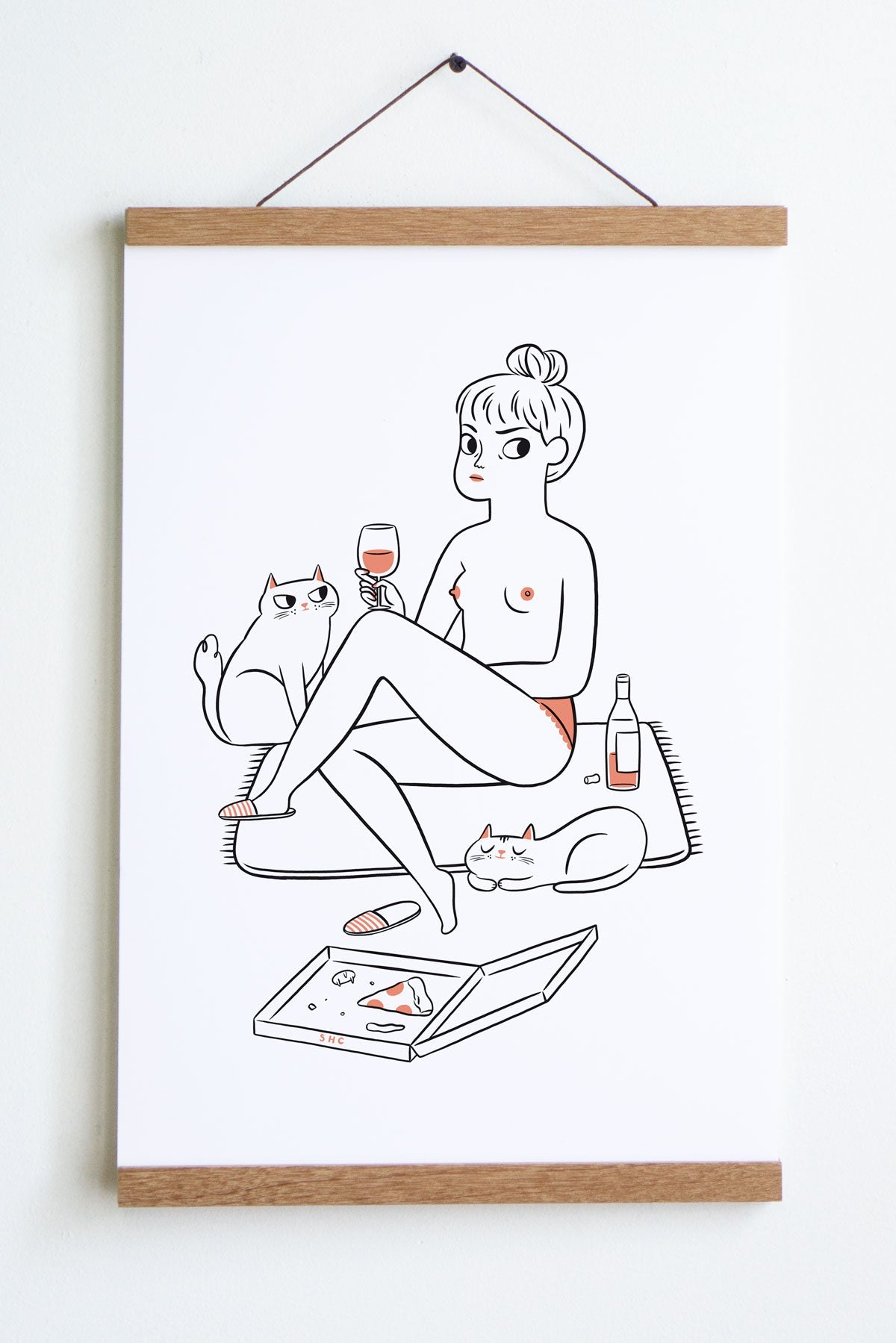 Night In Art Print | Julia Bereciartu