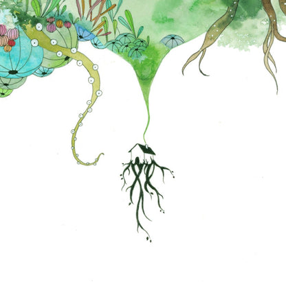 The World Awaits Art Print | Melissa Moss (NC)