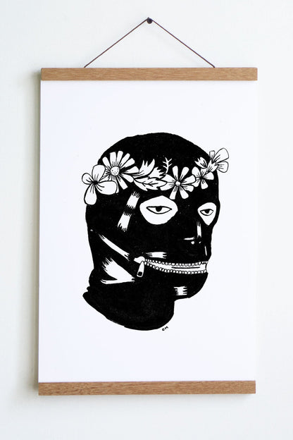 Gimpy Art Print | Olivia Mew