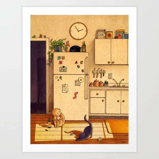 Kitchen Floor Art Print | Felicia Chiao (CA)