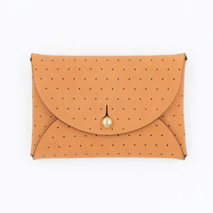 Leather Pouch Wallet |  Woolly Made (Oregon)