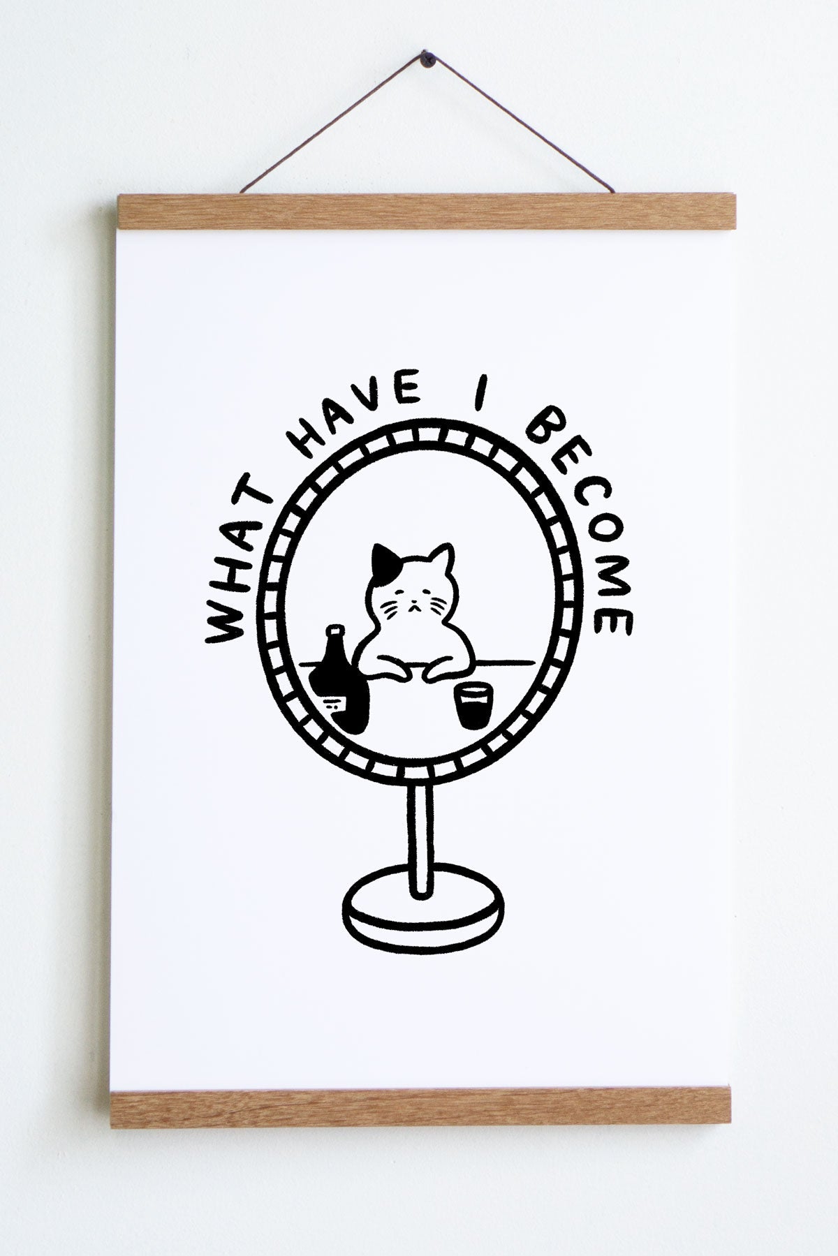 What Have I Become Art Print | Satoshi Kurosaki