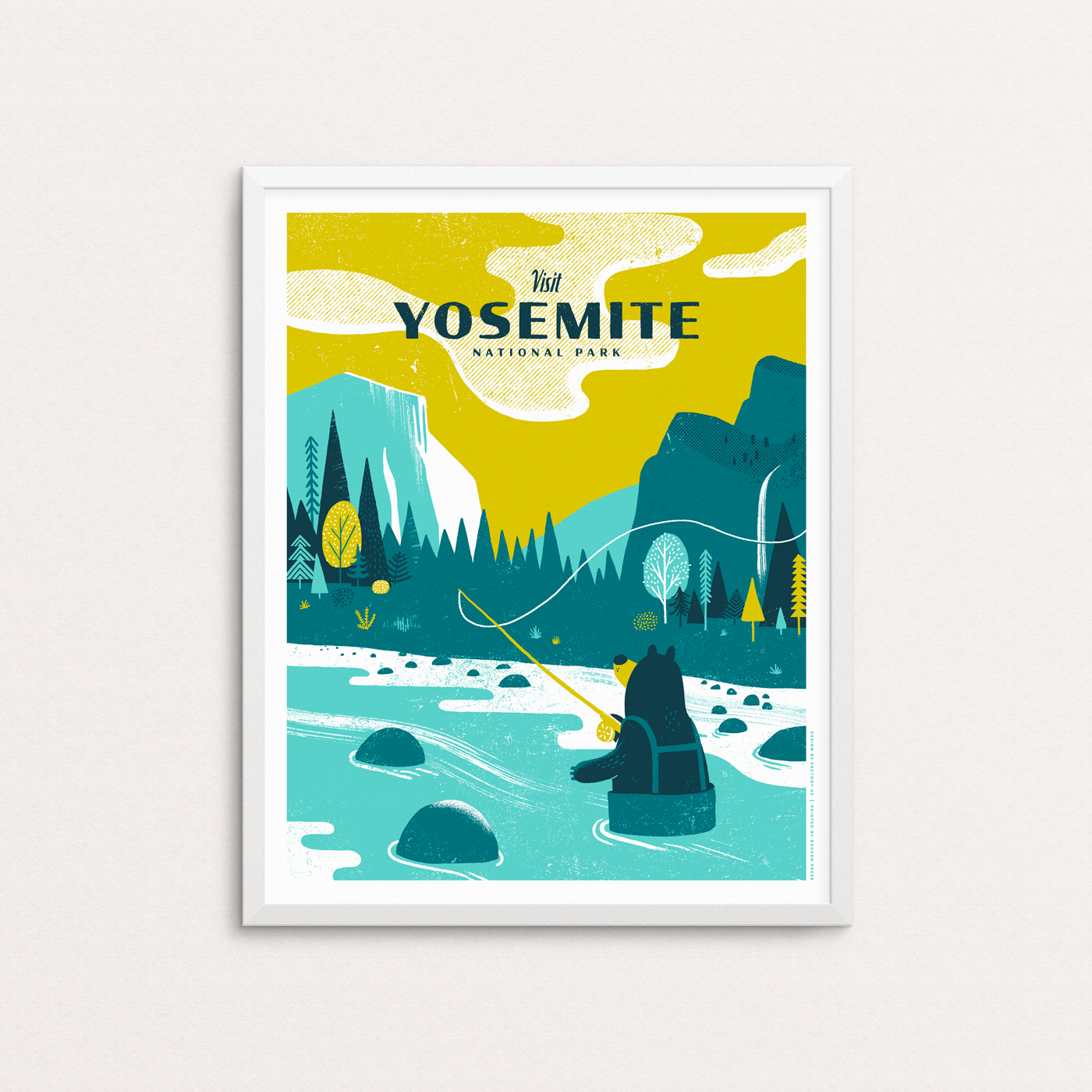 Yosemite National Park Art Print | Factory 43 (WA)