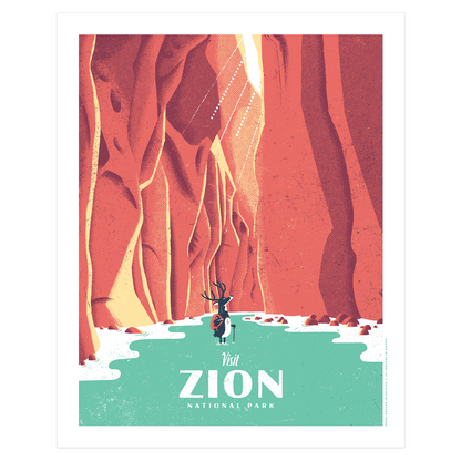 Zion National Park Art Print | Factory 43 (WA)